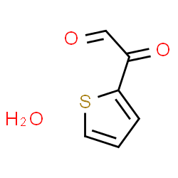 ChemSpider 2D Image | Oxo(2-thienyl)acetaldehyde hydrate (1:1) | C6H6O3S