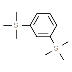 ChemSpider 2D Image | 1,3-Bis(Trimethylsilyl)Benzene | C12H22Si2