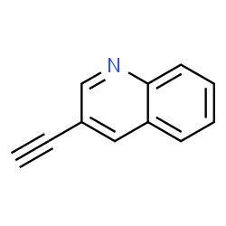 ChemSpider 2D Image | 3-Ethynylquinoline | C11H7N