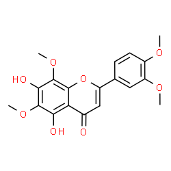ChemSpider 2D Image | Hymenoxin | C19H18O8
