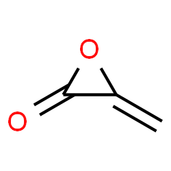 ChemSpider 2D Image | 3-Methylene-2-oxiranone | C3H2O2