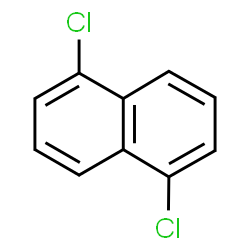 ChemSpider 2D Image | 1,5-Dichloronaphthalene | C10H6Cl2