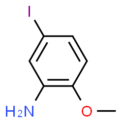 ChemSpider 2D Image | 5-Iodo-2-methoxyaniline | C7H8INO