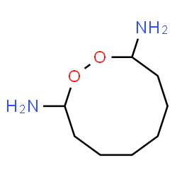 ChemSpider 2D Image | 1,2-Dioxecane-3,10-diamine | C8H18N2O2