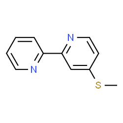 ChemSpider 2D Image | 4-(Methylsulfanyl)-2,2'-bipyridine | C11H10N2S