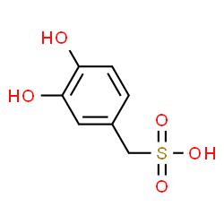 ChemSpider 2D Image | 3,4-Dihydroxybenzenemethanesulfonic acid | C7H8O5S