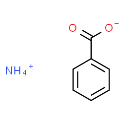 ChemSpider 2D Image | Ammonium benzoate | C7H9NO2