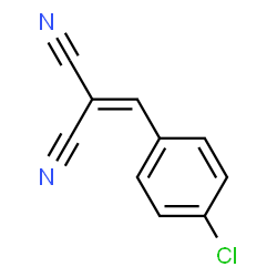 ChemSpider 2D Image | 4-Chlorobenzylidenemalononitrile | C10H5ClN2
