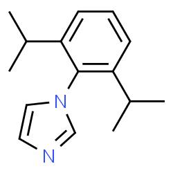 ChemSpider 2D Image | 1-(2,6-Diisopropylphenyl)-1H-imidazole | C15H20N2
