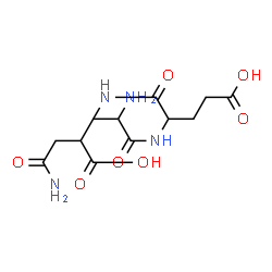 ChemSpider 2D Image | ala-glu-asn | C12H20N4O7