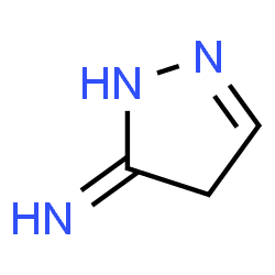 ChemSpider 2D Image | 4H-Pyrazol-3-amine | C3H5N3