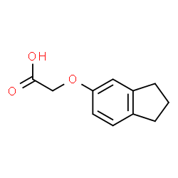 ChemSpider 2D Image | (Indan-5-yloxy)-acetic acid | C11H12O3