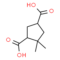 ChemSpider 2D Image | Apocamphoric Acid | C9H14O4