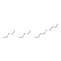 ChemSpider 2D Image | dibutyltin; diethylazanide | C16H38N2Sn