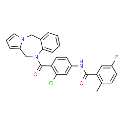 ChemSpider 2D Image | lixivaptan | C27H21ClFN3O2