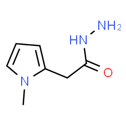 ChemSpider 2D Image | 2-(1-Methyl-1H-pyrrol-2-yl)acetohydrazide | C7H11N3O