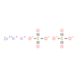 ChemSpider 2D Image | Potassium zinc sulfate (2:1:2) | K2O8S2Zn