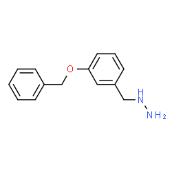 ChemSpider 2D Image | [3-(Benzyloxy)benzyl]hydrazine | C14H16N2O