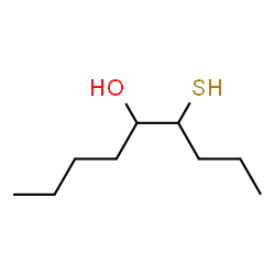 ChemSpider 2D Image | 4-Sulfanyl-5-nonanol | C9H20OS
