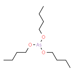 ChemSpider 2D Image | Tributyl arsenite | C12H27AsO3