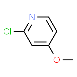 ChemSpider 2D Image | 2-Chloro-4-methoxypyridine | C6H6ClNO
