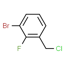 ChemSpider 2D Image | 1-Bromo-3-(chloromethyl)-2-fluorobenzene | C7H5BrClF