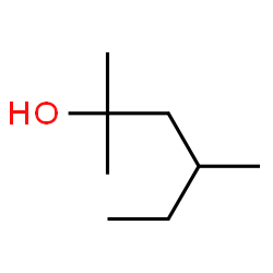 ChemSpider 2D Image | 2,4-Dimethyl-2-hexanol | C8H18O