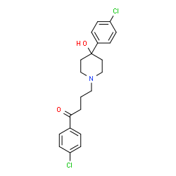 ChemSpider 2D Image | Chlorohaloperidol | C21H23Cl2NO2