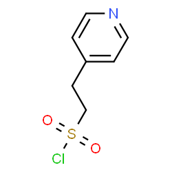 ChemSpider 2D Image | 2-(4-Pyridinyl)ethanesulfonyl chloride | C7H8ClNO2S