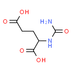 ChemSpider 2D Image | N-Carbamoylglutamic acid | C6H10N2O5