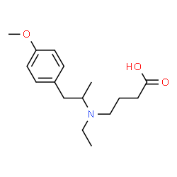 ChemSpider 2D Image | Mebeverine Acid | C16H25NO3