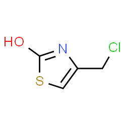 ChemSpider 2D Image | 4-(Chloromethyl)-1,3-thiazol-2(3H)-one | C4H4ClNOS