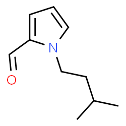 ChemSpider 2D Image | 1-(3-Methylbutyl)-1H-pyrrole-2-carbaldehyde | C10H15NO