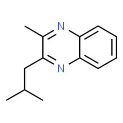 ChemSpider 2D Image | 2-Isobutyl-3-methylquinoxaline | C13H16N2
