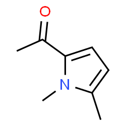 ChemSpider 2D Image | 1-(1,5-Dimethyl-1H-pyrrol-2-yl)ethanone | C8H11NO