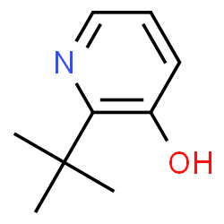 ChemSpider 2D Image | 2-tert-Butylpyridin-3-ol | C9H13NO