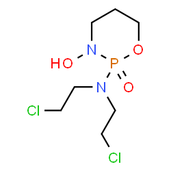 ChemSpider 2D Image | 2-[Bis(2-chloroethyl)amino]-1,3,2-oxazaphosphinan-3-ol 2-oxide | C7H15Cl2N2O3P