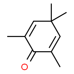 ChemSpider 2D Image | 2,4,4,6-Tetramethyl-2,5-cyclohexadien-1-one | C10H14O