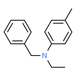 ChemSpider 2D Image | N-Benzyl-N-ethyl-4-methylaniline | C16H19N