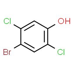 ChemSpider 2D Image | 2,5-dichloro-4-bromophenol | C6H3BrCl2O