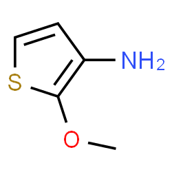 ChemSpider 2D Image | 2-Methoxy-3-thiophenamine | C5H7NOS