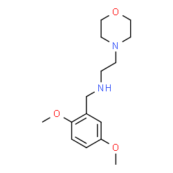 ChemSpider 2D Image | N-(2,5-Dimethoxybenzyl)-2-(4-morpholinyl)ethanamine | C15H24N2O3