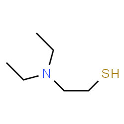 ChemSpider 2D Image | Diethylcysteamine | C6H15NS