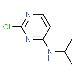 ChemSpider 2D Image | 2-Chloro-N-isopropyl-4-pyrimidinamine | C7H10ClN3