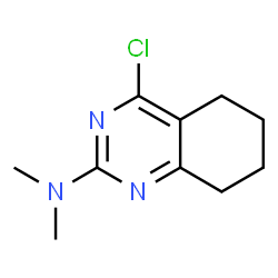 ChemSpider 2D Image | 4-Chloro-N,N-dimethyl-5,6,7,8-tetrahydro-2-quinazolinamine | C10H14ClN3