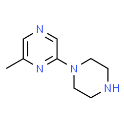 ChemSpider 2D Image | 2-methyl-6-piperazin-1-ylpyrazine | C9H14N4