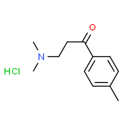 ChemSpider 2D Image | 3-(Dimethylamino)-4'-methylpropiophenone hydrochloride | C12H18ClNO