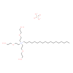 ChemSpider 2D Image | tris[2-(2-hydroxyethoxy)ethyl]-octadecyl-ammonium phosphate | C30H64NO10P