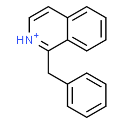 ChemSpider 2D Image | 1-Benzylisoquinolinium | C16H14N