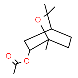 ChemSpider 2D Image | 1,3,3-Trimethyl-2-oxabicyclo[2.2.2]oct-6-yl acetate | C12H20O3